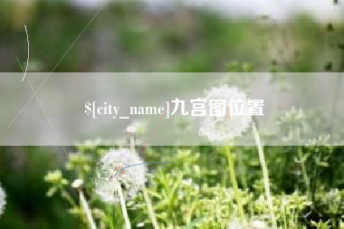枣庄九宫图位置