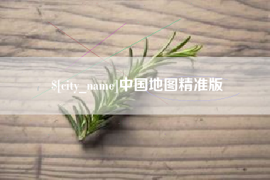 枣庄中国地图精准版