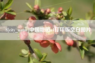 枣庄中国地图a4打印版空白图片