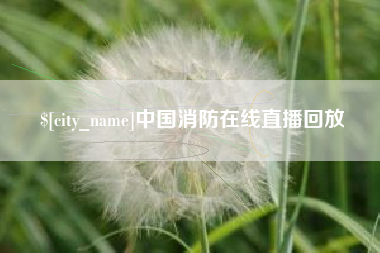枣庄中国消防在线直播回放