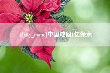 枣庄中国地图1亿像素