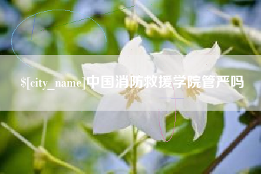枣庄中国消防救援学院管严吗