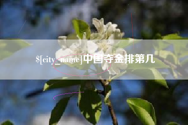 枣庄中国夺金排第几
