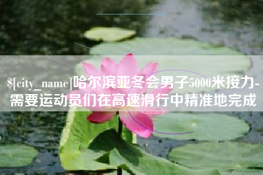 枣庄哈尔滨亚冬会男子5000米接力-需要运动员们在高速滑行中精准地完成
