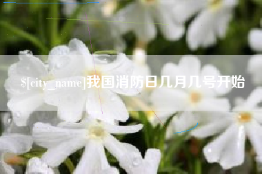 枣庄我国消防日几月几号开始