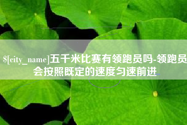 枣庄五千米比赛有领跑员吗-领跑员会按照既定的速度匀速前进
