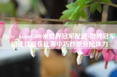 枣庄5000米世界冠军配速-世界冠军们往往能在比赛中巧妙地分配体力