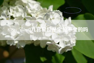 枣庄九宫星位是定位不变的吗
