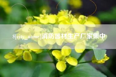 枣庄消防器材生产厂家集中