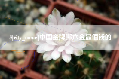 枣庄中国金牌哪六金最值钱的