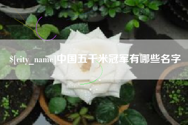 枣庄中国五千米冠军有哪些名字